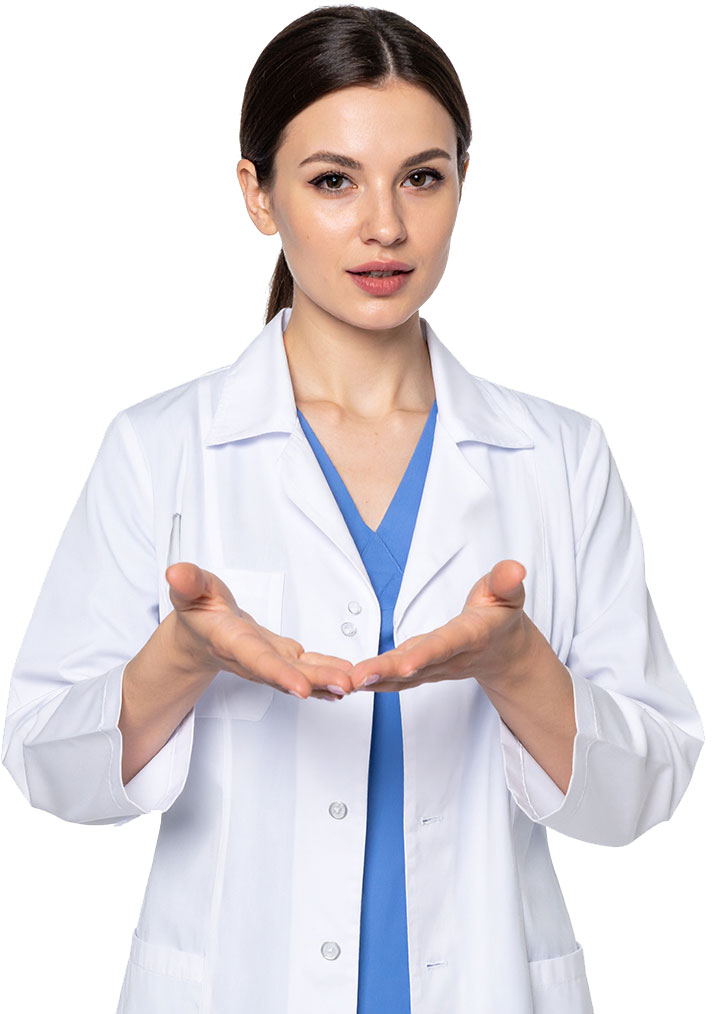 Arzthelferin01 Behandlung gynäkologischer Erkrankungen beim Frauenarzt Dr. Lang